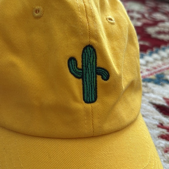 NWOT AE Yellow Cactus Hat - Picture 2 of 7